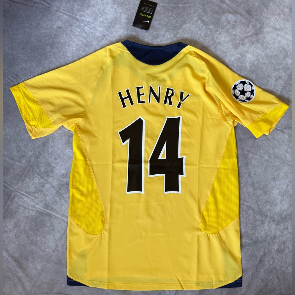 Arsenal Retro Champions League Henry 14 Slimfit